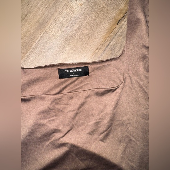 The Workshop Square Neck Bodysuit - Picture 2 of 5